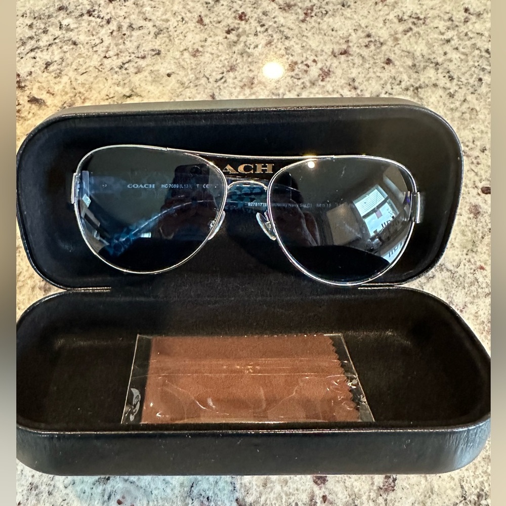 Coach sunglasses blueish